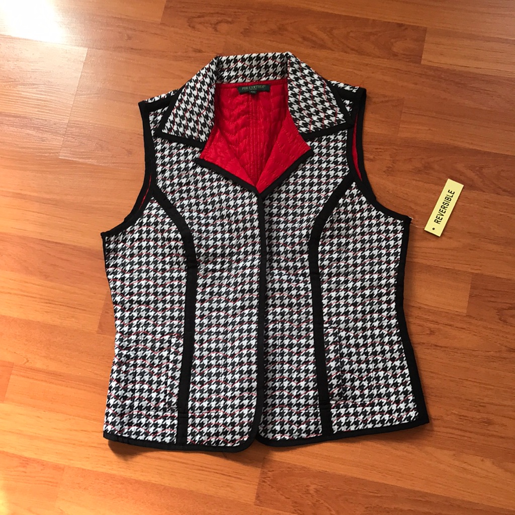 For Cynthia Brand Reversible Vest For Cynthia Brand Reversible Vest